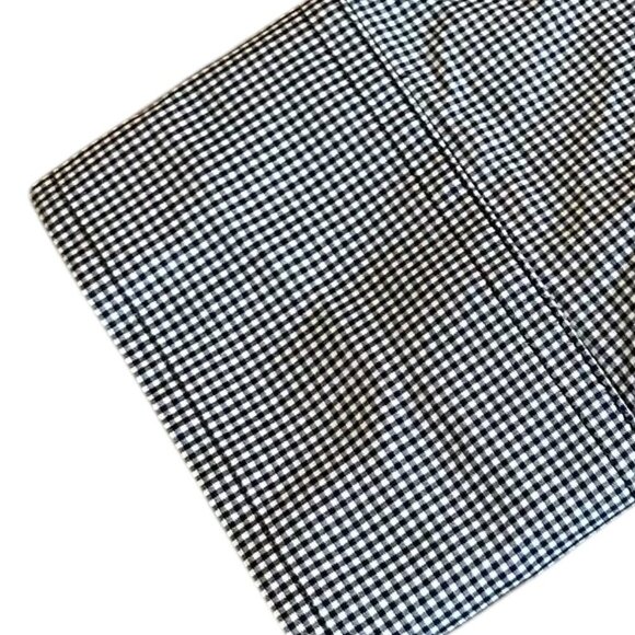 Theory Purple Check Button-Down Dress Shirt Classic 100% Cotton Size Large Men's - Picture 8 of 10